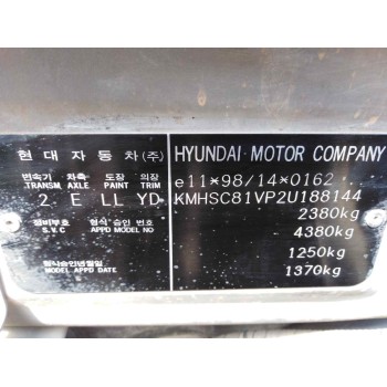 hyundai santa fe (sm) del año 2002