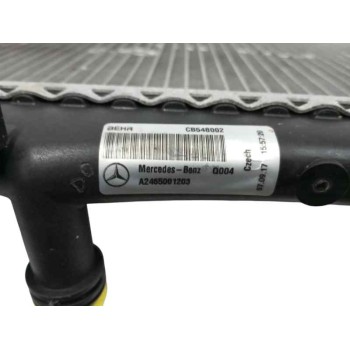 Recambio de radiador agua para mercedes-benz clase gla (w156) 200 cdi referencia OEM IAM A2465001203  