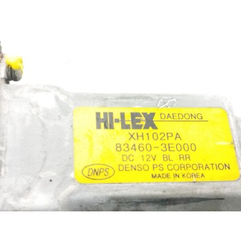 Recambio de elevalunas trasero derecho para kia sorento 2.5 crdi referencia OEM IAM 834603E000  