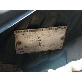 Recambio de carroceria corte para toyota yaris (ncp1/nlp1/scp1) 1.4 turbodiesel cat referencia OEM IAM   