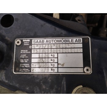 Recambio de carroceria corte para saab 900 berlina 2.3 cat referencia OEM IAM   