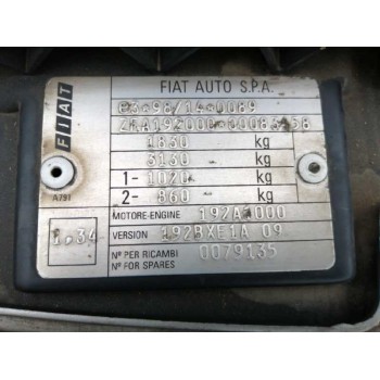 fiat stilo (192) del año 2002