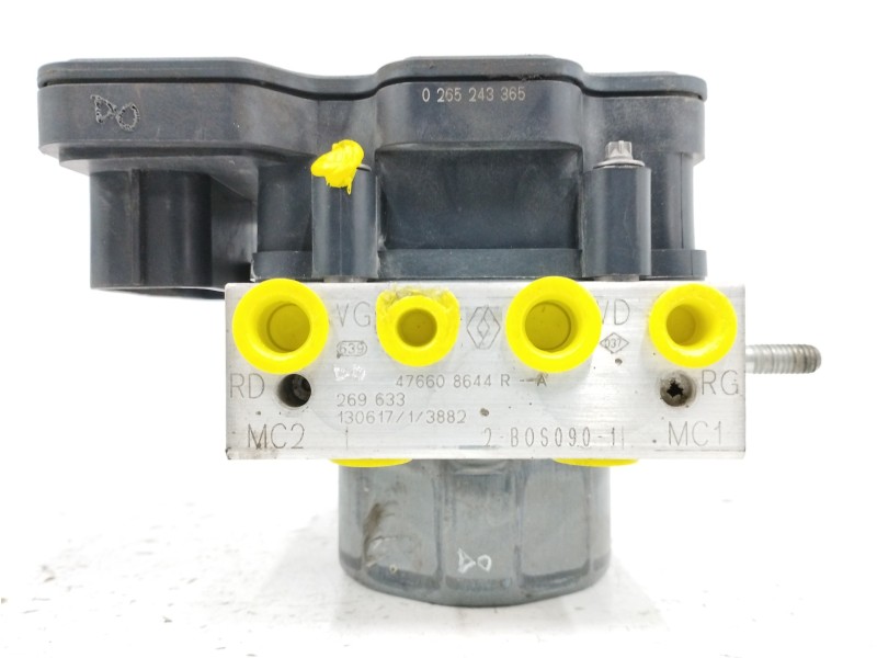 Recambio de abs para renault captur 1.5 dci diesel fap energy referencia OEM IAM 476608644R 0265243365 
