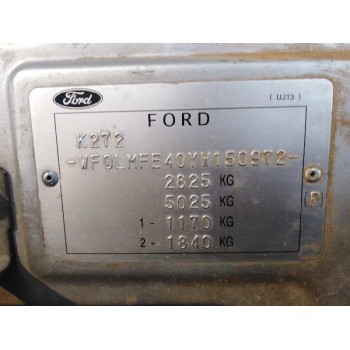 ford ranger (er) del año 2001