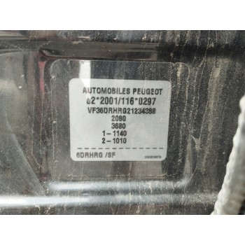 Recambio de carroceria corte para peugeot 407 2.0 16v hdi cat (rhr / dw10bted4) referencia OEM IAM   