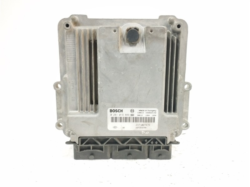 Recambio de centralita motor uce para renault captur 1.5 dci diesel fap energy referencia OEM IAM 237102747R 0281019889 