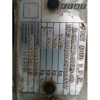 fiat punto (176_) del año 1997