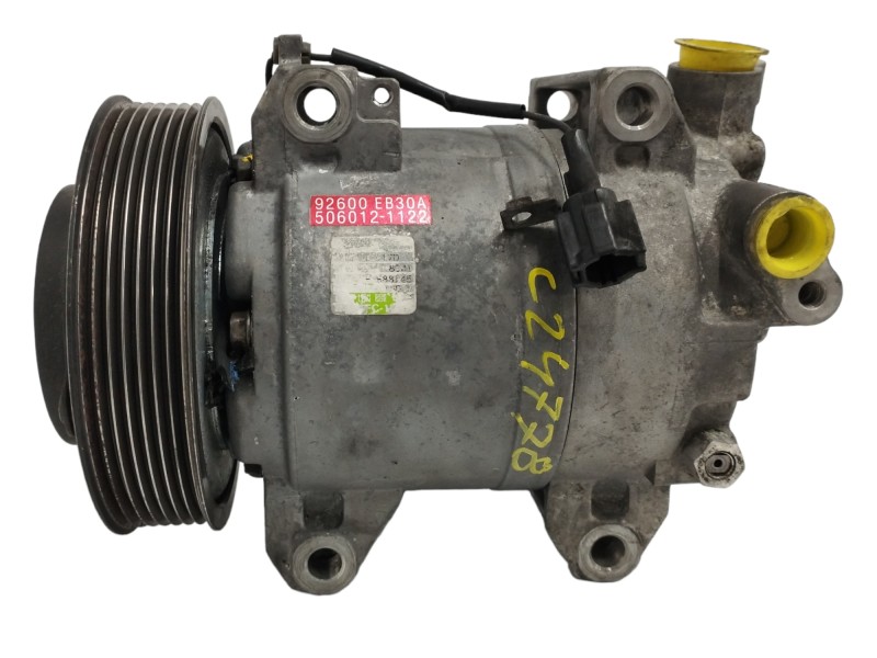 Recambio de compresor aire acondicionado para renault maxity 2.5 diesel referencia OEM IAM 92600EB30A 5060121122 