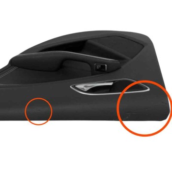 Recambio de guarnecido puerta trasera derecha para mercedes-benz clase gla (w156) 200 cdi referencia OEM IAM A1767300894 OBSERVA