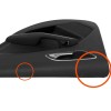 Recambio de guarnecido puerta trasera derecha para mercedes-benz clase gla (w156) 200 cdi referencia OEM IAM A1767300894 OBSERVA