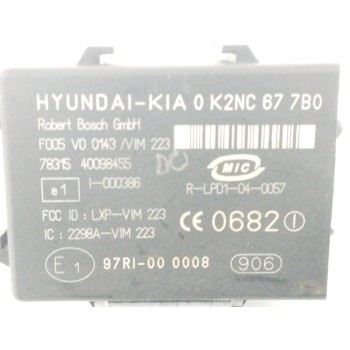 Recambio de modulo electronico para kia sorento 2.5 crdi referencia OEM IAM 0K2NC677B0 97RI000008 