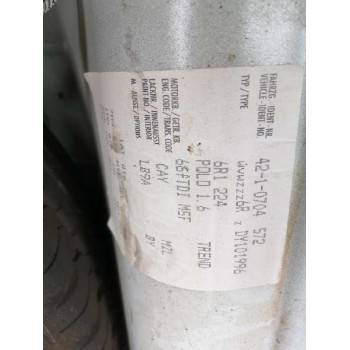 volkswagen polo (6r1) del año 2013