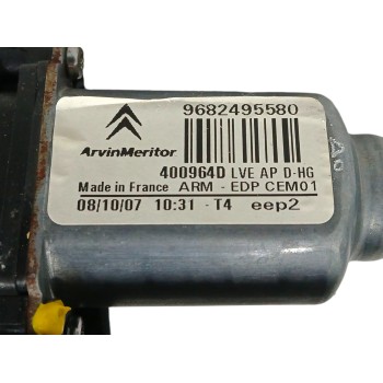 Recambio de motor elevalunas delantero derecho para citroën c4 picasso 1.6 16v hdi fap referencia OEM IAM 9682495580  