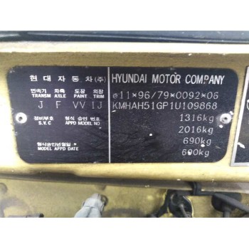 hyundai atos (mx) del año 2000