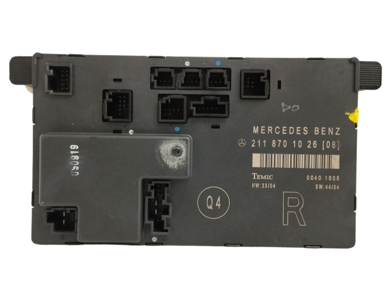 Recambio de modulo electronico para mercedes-benz clase e (w211) berlina 3.5 v6 cat referencia OEM IAM 2118701026  
