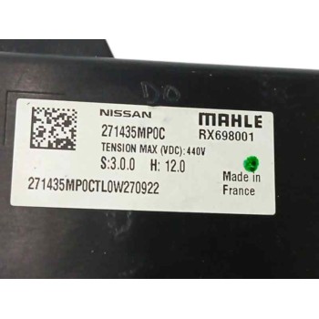Recambio de resistencia calefaccion para renault megane e-tech suv ev40 (bnj2) referencia OEM IAM 271435MP0C ELEMENTO CALEFACTOR