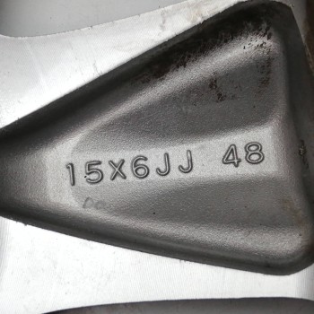 Recambio de llanta para subaru impreza g12 1.5 referencia OEM IAM 28111SA011 15X6JJ 48 B15
