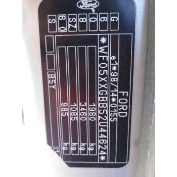 ford mondeo berlina (ge) del año 2002