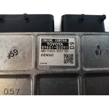 Recambio de centralita motor uce para toyota auris 2.0 d-4d cat referencia OEM IAM 8966102D91 MB1758009591 