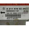 Recambio de centralita airbag para mercedes-benz clase e (w211) berlina 3.5 v6 cat referencia OEM IAM A2118705726  
