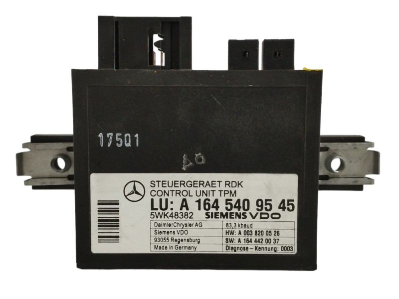 Recambio de modulo electronico para mercedes-benz clase e (w211) berlina 3.5 v6 cat referencia OEM IAM A1645409545  