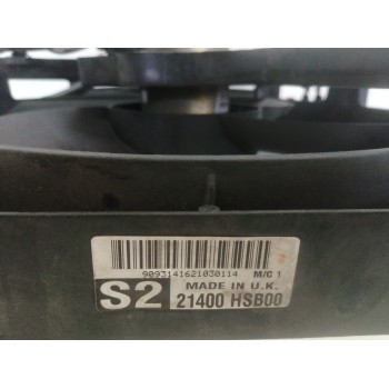 Recambio de electroventilador para nissan almera (n16/e) 1.5 16v cat referencia OEM IAM 21400HSB00  