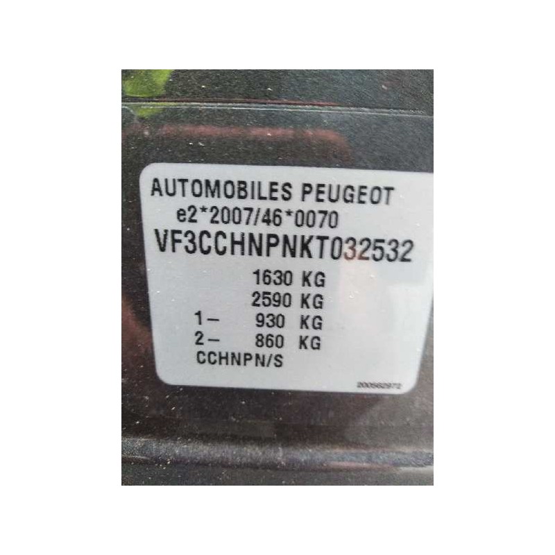 PEUGEOT 208 I (CA_, CC_) 2019