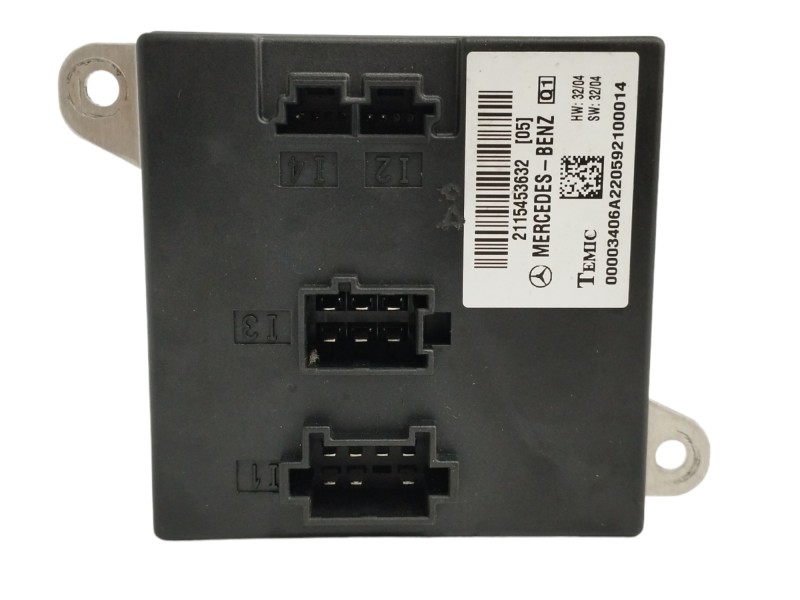 Recambio de modulo electronico para mercedes-benz clase e (w211) berlina 3.5 v6 cat referencia OEM IAM 2115453632  