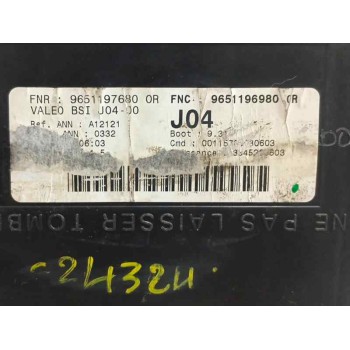 Recambio de caja reles / fusibles para peugeot 307 break / sw (s1) 2.0 hdi cat referencia OEM IAM 9651196980  