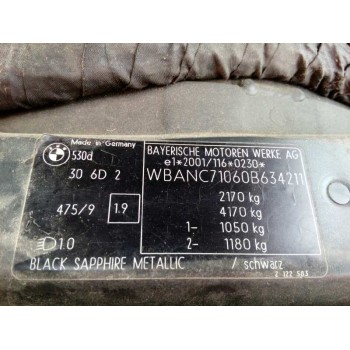 bmw serie 5 berlina (e60) del año 2004