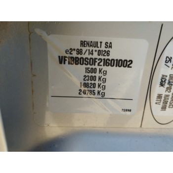 Recambio de carroceria corte para renault clio ii fase i (b/cbo) 1.4 referencia OEM IAM   