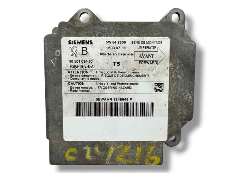 Recambio de centralita airbag para peugeot 307 break / sw (s1) 2.0 hdi fap cat referencia OEM IAM 9650109480 5WK42908 