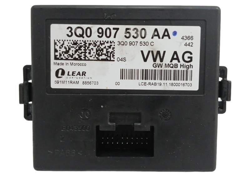 Recambio de modulo electronico para seat leon st (5f8) 1.5 16v tsi act referencia OEM IAM 3Q0907530AA  