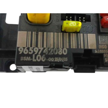 Recambio de caja reles / fusibles para peugeot 307 berlina (s2) 1.6 hdi referencia OEM IAM 9659742080  