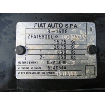 fiat tempra (159_) del año 1991