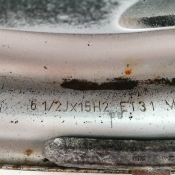 Recambio de llanta para citroën jumpy 2.0 hdi cat (rhx / dw10bted) referencia OEM IAM PS515014 6,5JX15H2 ET31 