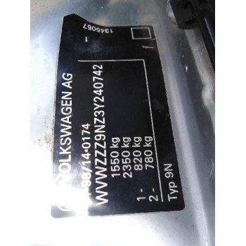 volkswagen polo (9n1) del año 2003