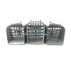 Recambio de rejilla aireadora para chrysler voyager (rg) 2.5 crd cat referencia OEM IAM 05009038AA CENTRAL 05005520AB