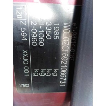 opel vectra c berlina del año 2003