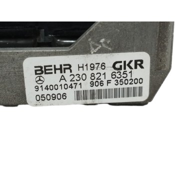 Recambio de resistencia calefaccion para mercedes-benz clase e (w211) berlina 3.5 v6 cat referencia OEM IAM A2308216351  