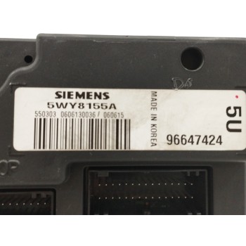 Recambio de caja reles / fusibles para chevrolet epica 2.5 cat referencia OEM IAM 96647424 5WY8155A 