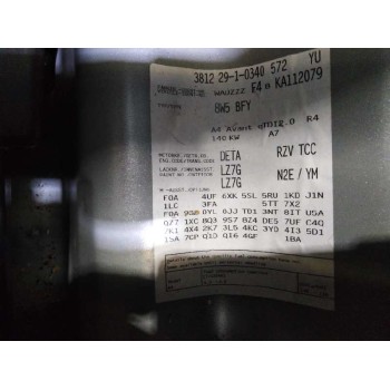 audi a4 avant (8w5) del año 2019