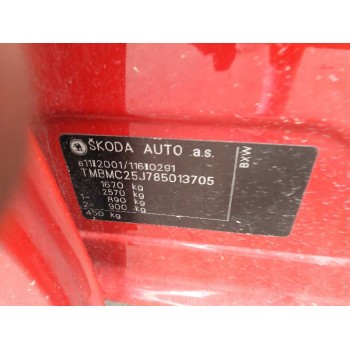 skoda roomster (5j7) del año 2007