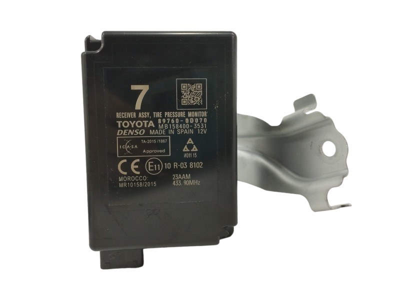 Recambio de modulo electronico para toyota yaris 1.5 16v cat (híbrido) referencia OEM IAM 897600D070  