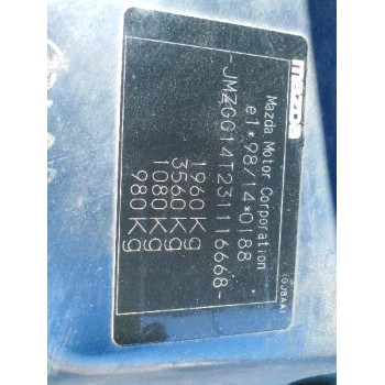 mazda 6 hatchback (gg) del año 2002