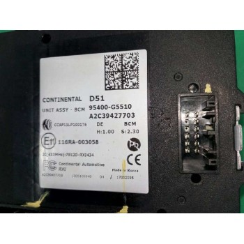 Recambio de modulo electronico para kia niro drive referencia OEM IAM 95400G5510 A2C39427703 