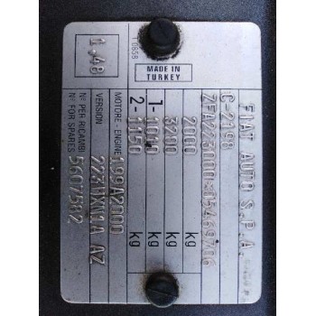 fiat doblo (119) del año 2006