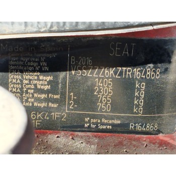 Recambio de carroceria corte para seat ibiza (6k) 1.6 referencia OEM IAM   