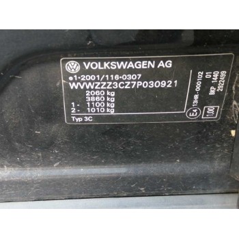 volkswagen passat berlina (3c2) del año 2006