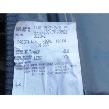 volkswagen passat berlina (3c2) del año 2006